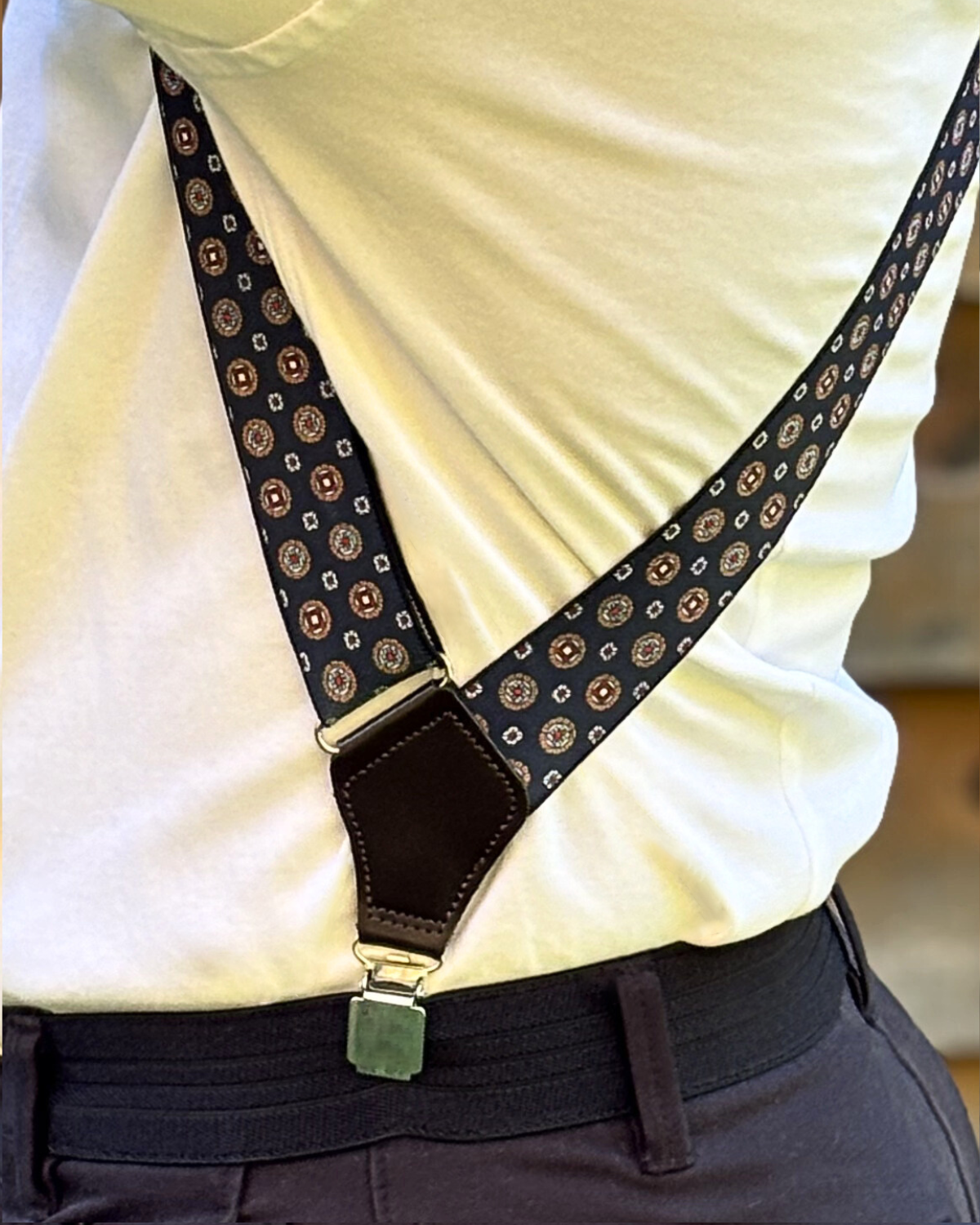 Bretelle X Médaillon Vintage - Gentlemen's Code