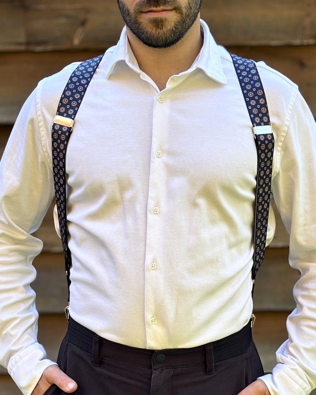 Bretelle X Médaillon Vintage - Gentlemen's Code