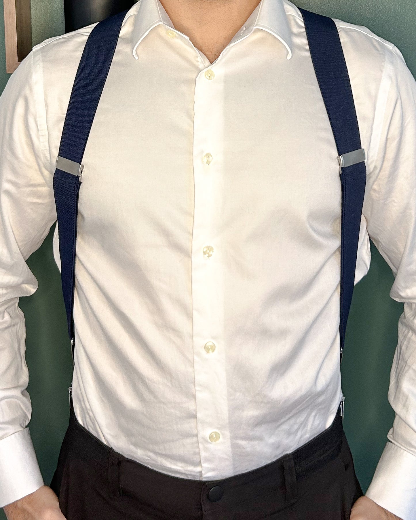 Bretelle X Bleu Marine