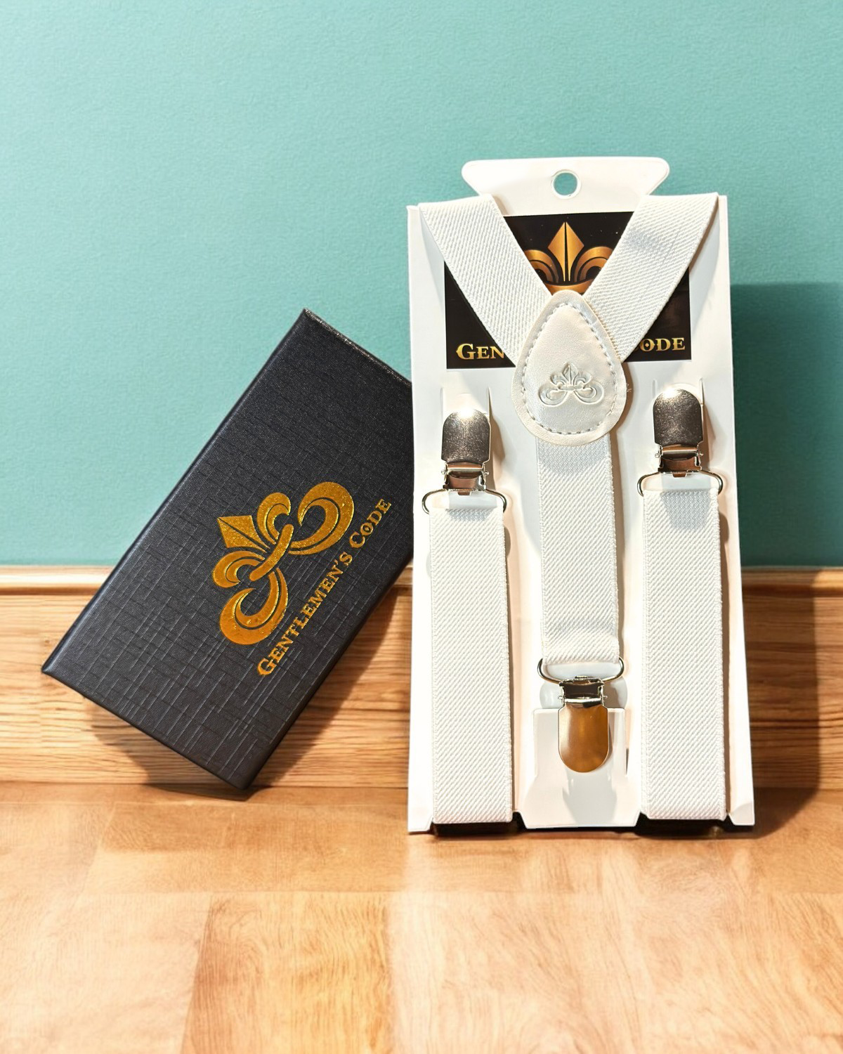 Bretelles Petit Gentleman Blanche - Gentlemen's Code