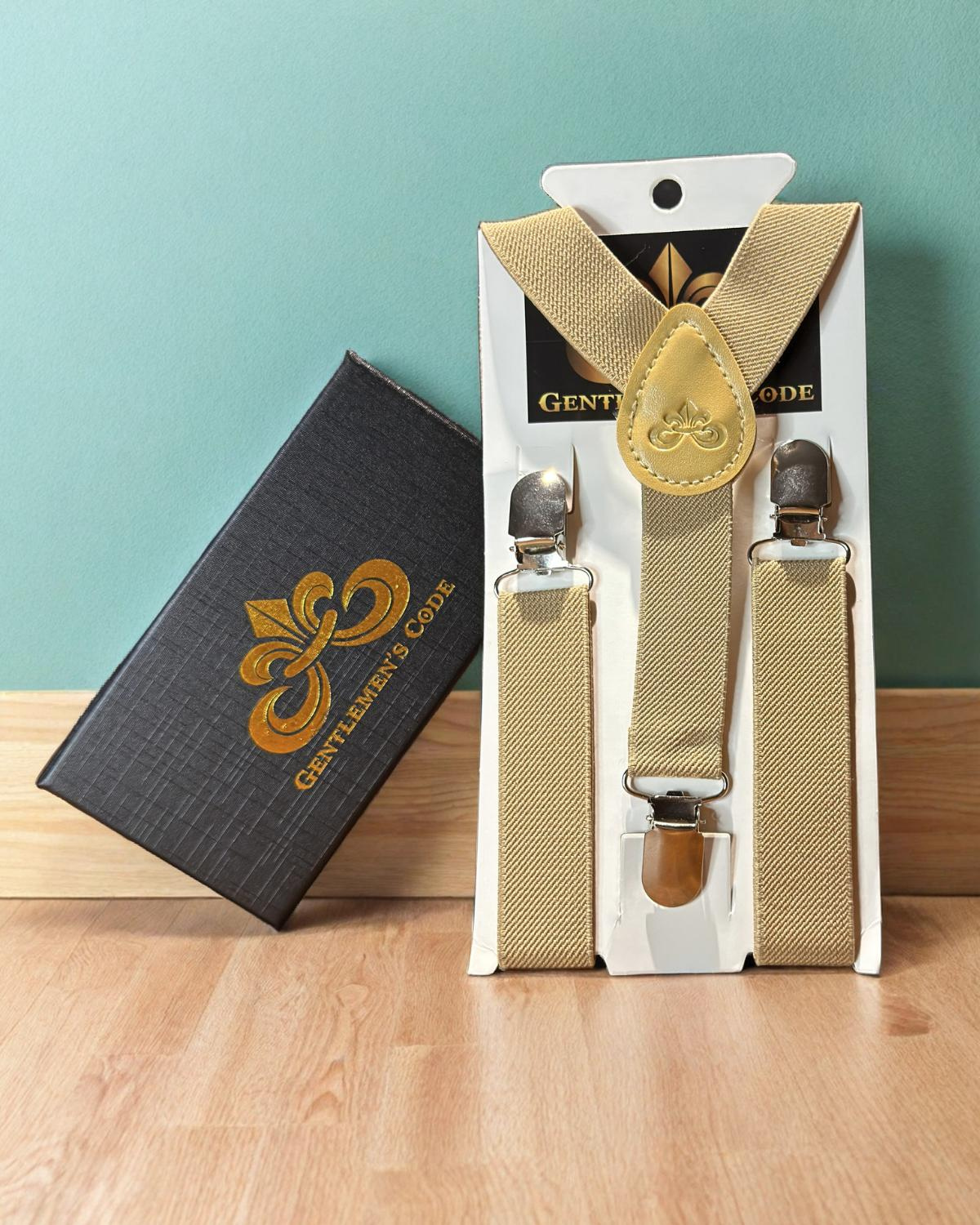 Bretelles Petit Gentleman Crème - Gentlemen's Code