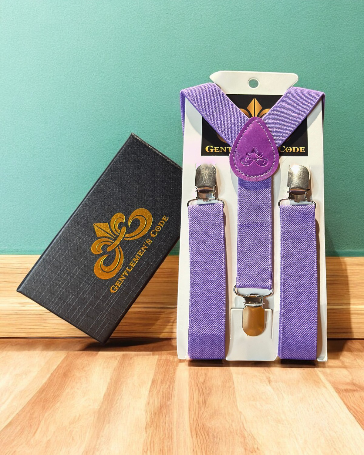 Bretelles Petit Gentleman Lilas - Gentlemen's Code