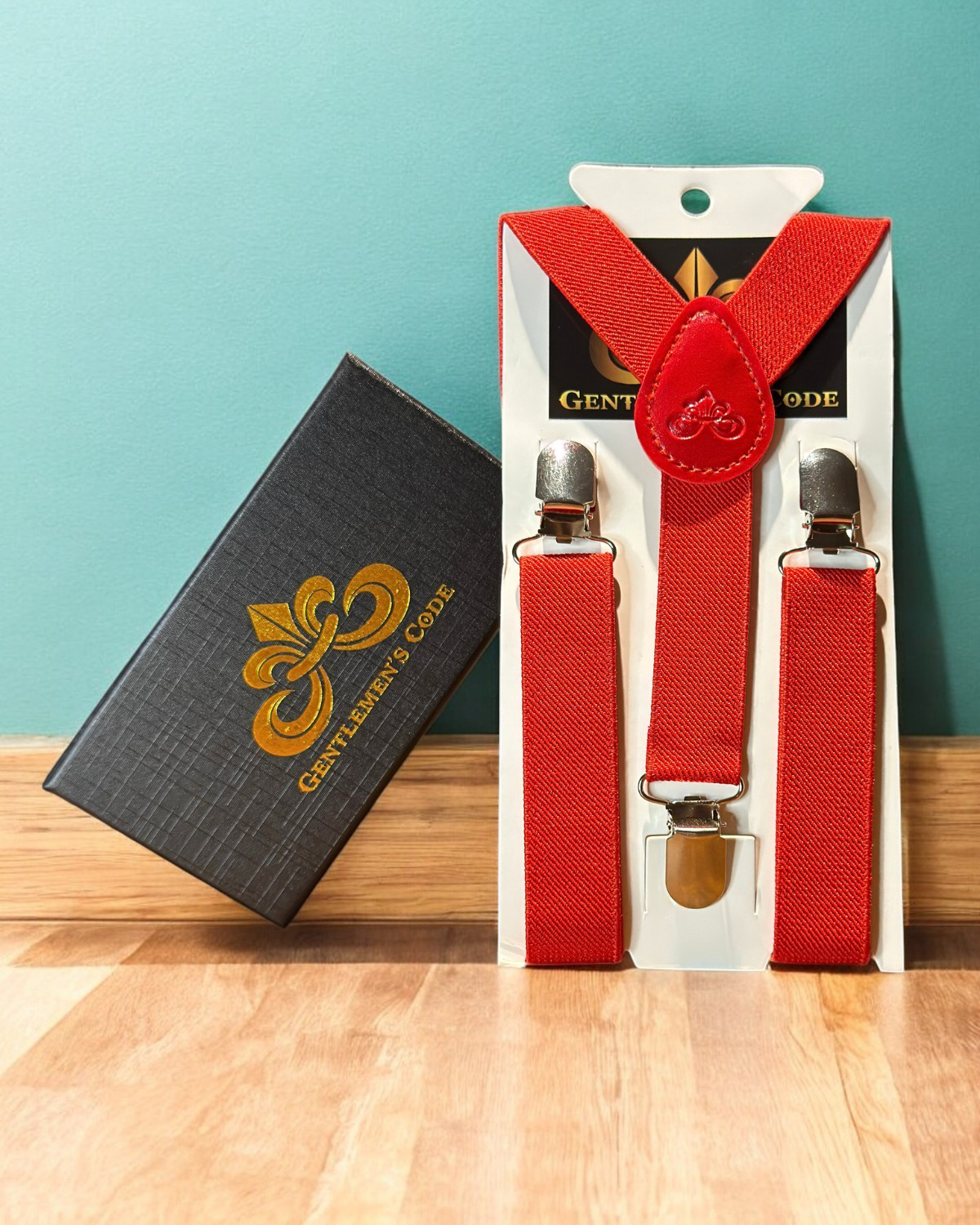 Bretelles Petit Gentleman Rouge - Gentlemen's Code