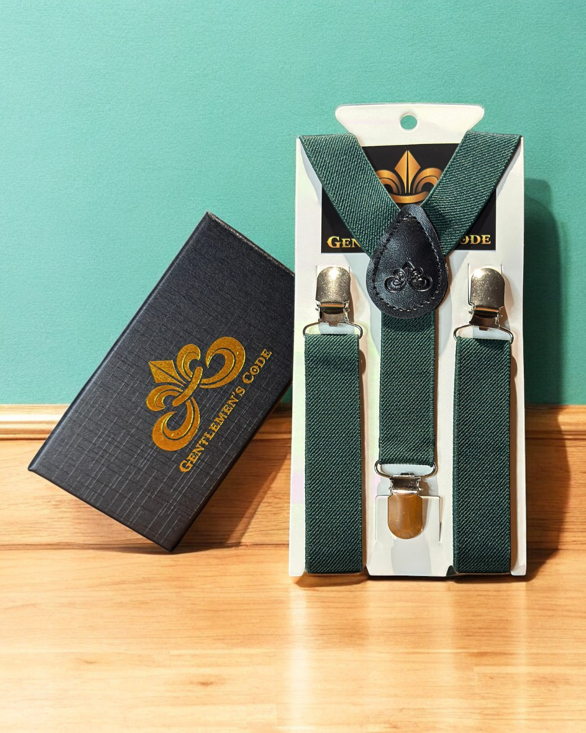 Bretelles Petit Gentleman Vert Forêt - Gentlemen's Code