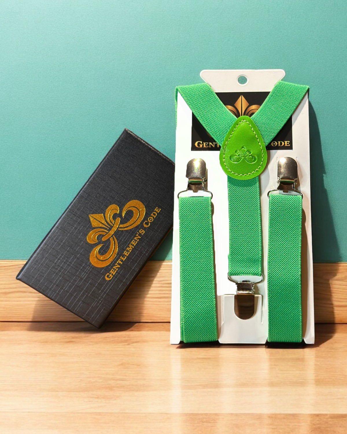 Bretelles Petit Gentleman Verte Lime - Gentlemen's Code
