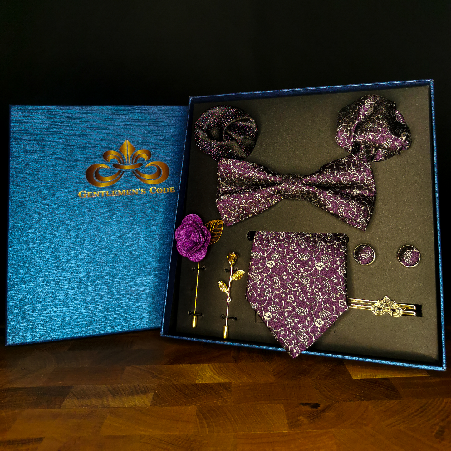 Coffret Gentlemen's Code Mauve Floral - Gentlemen's Code