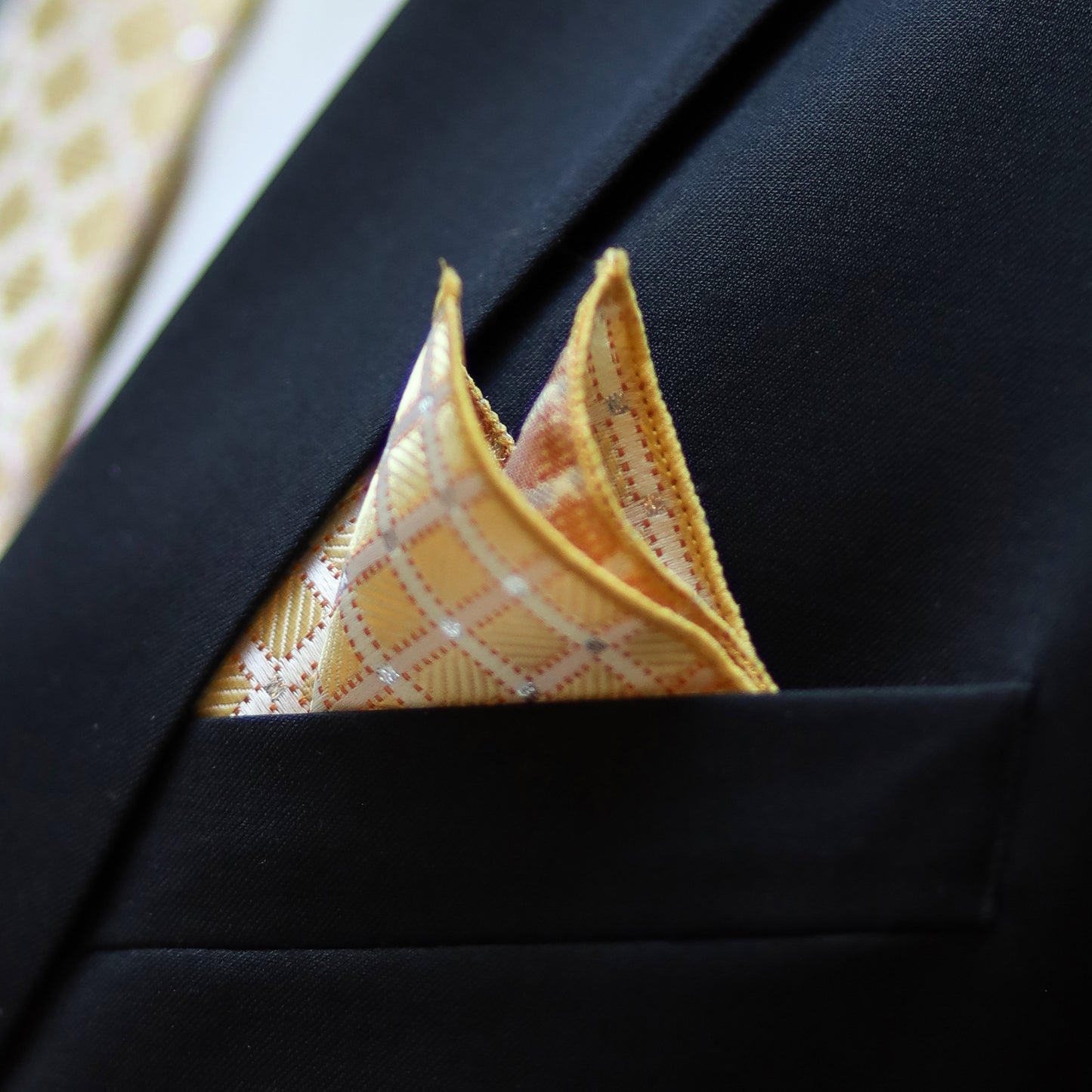 Mouchoir de poche Champagne Doré - Gentlemen's Code
