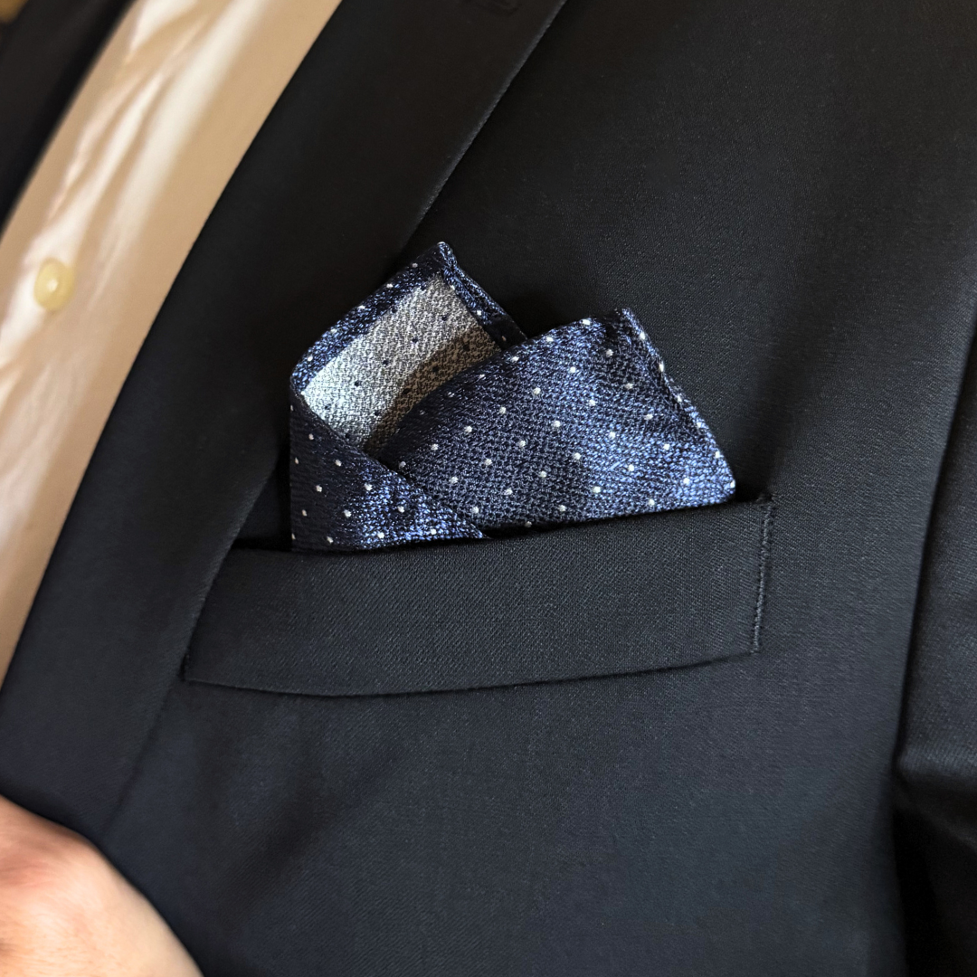 Mouchoir de poche Marine Étoilée - Gentlemen's Code