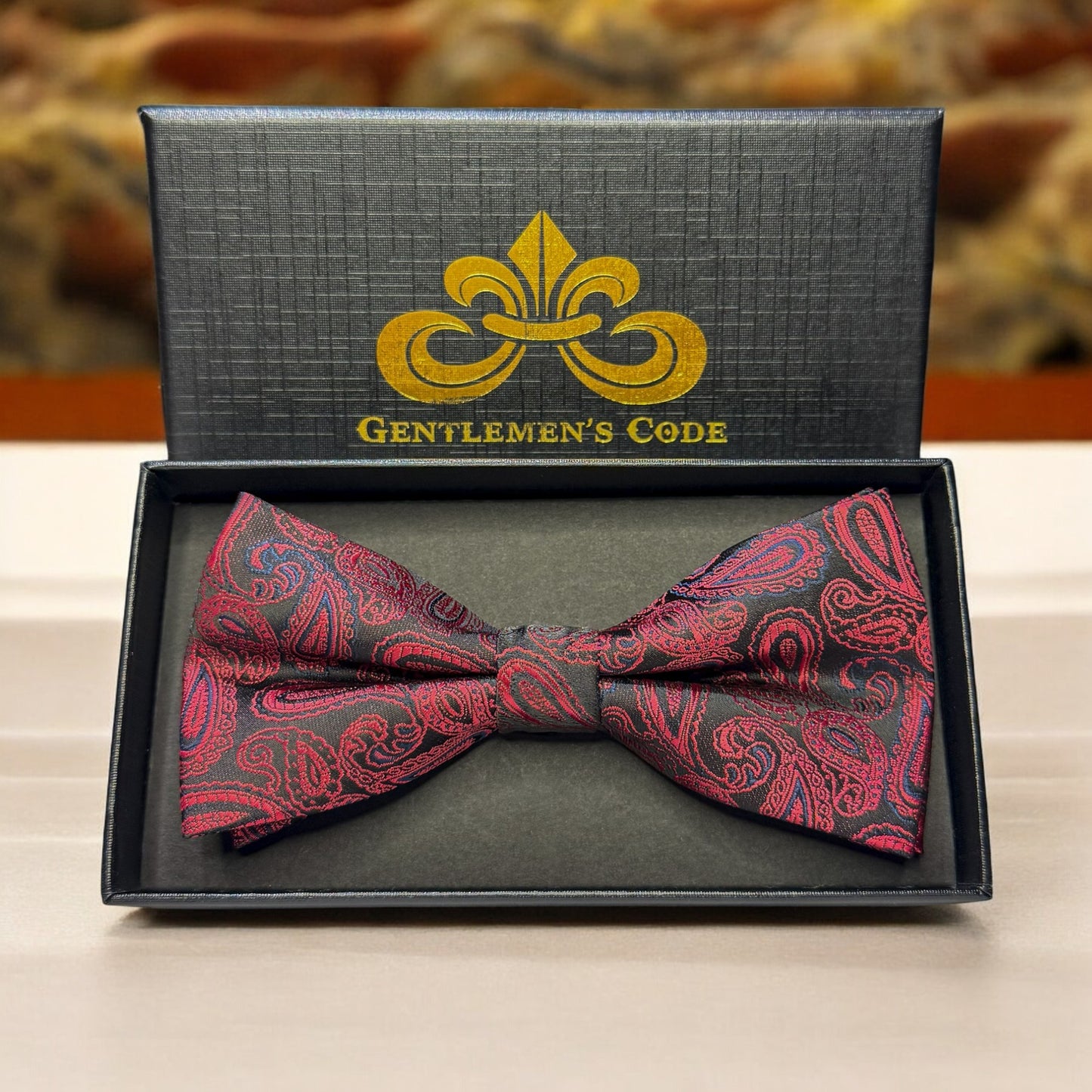 Nœud Papillon Bordeaux Impérial - Gentlemen's Code