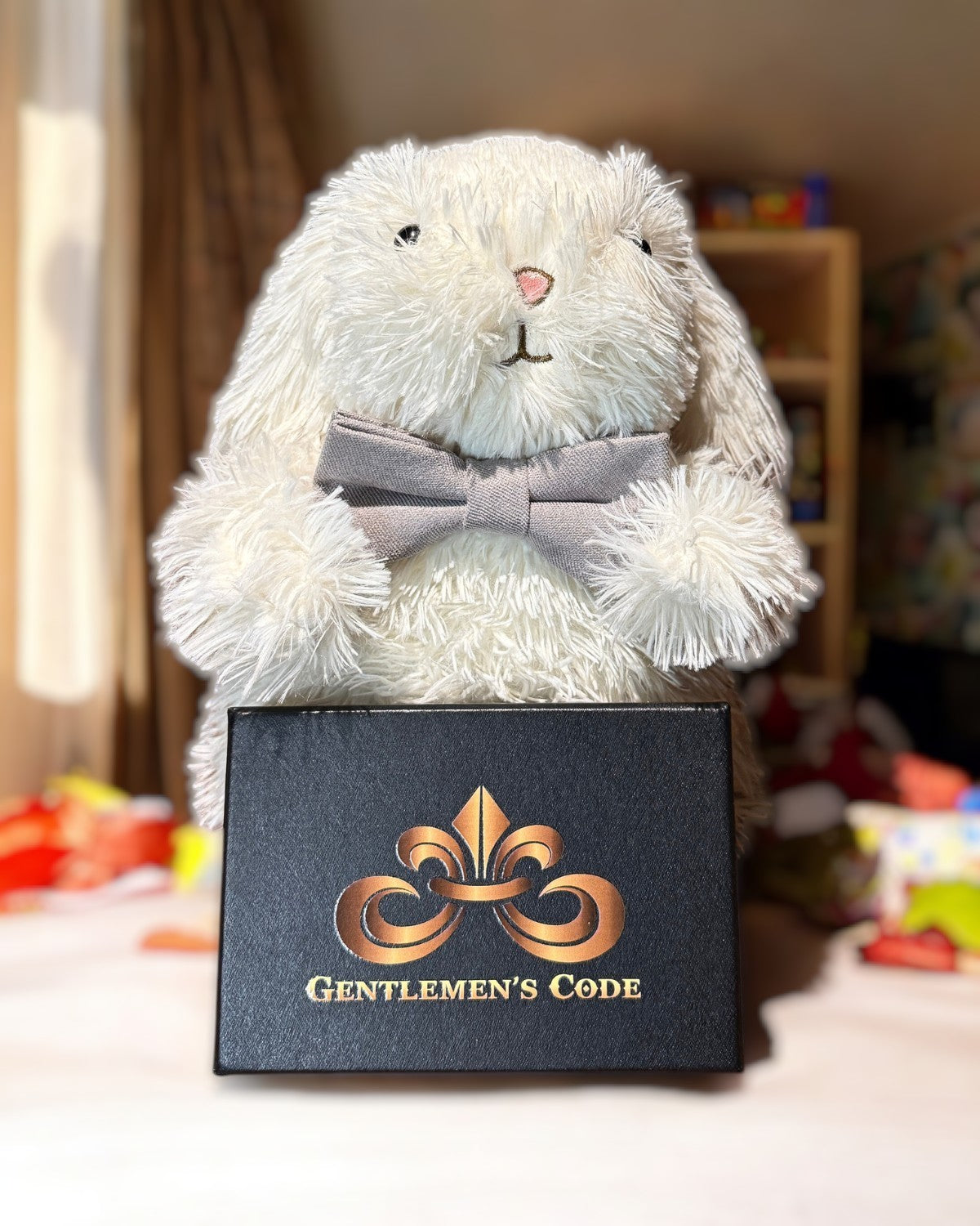 Nœud Papillon Petit Gentleman Coton Argent