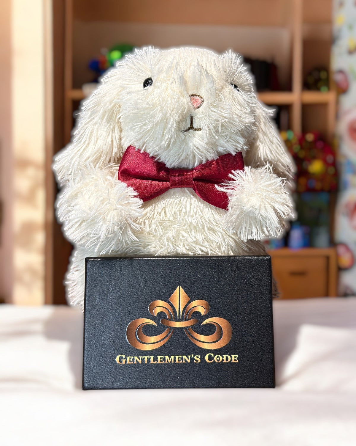 Nœud Papillon Petit Gentleman Satiné Rouge Vin