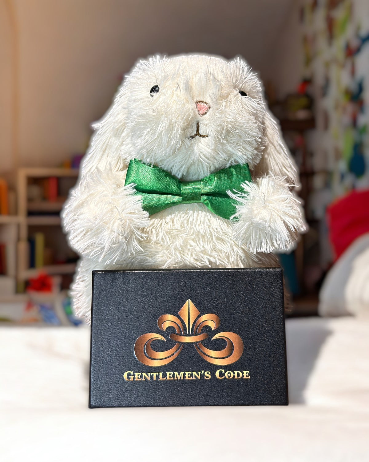 Nœud Papillon Petit Gentleman Satiné Vert