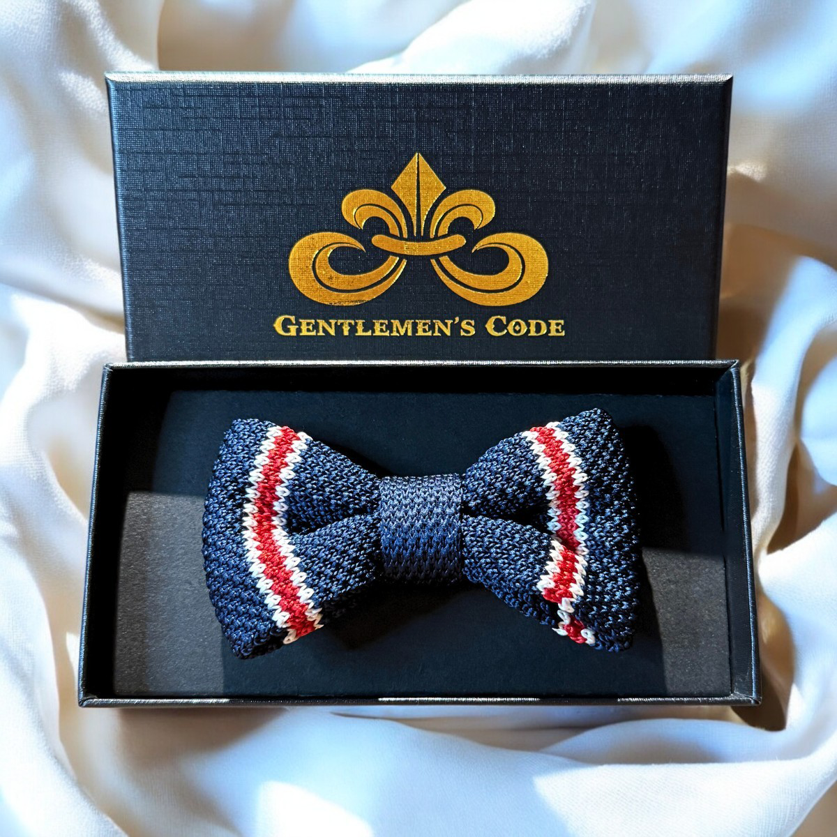 Nœud Papillon Petit Gentleman Tricot Le Tricolore