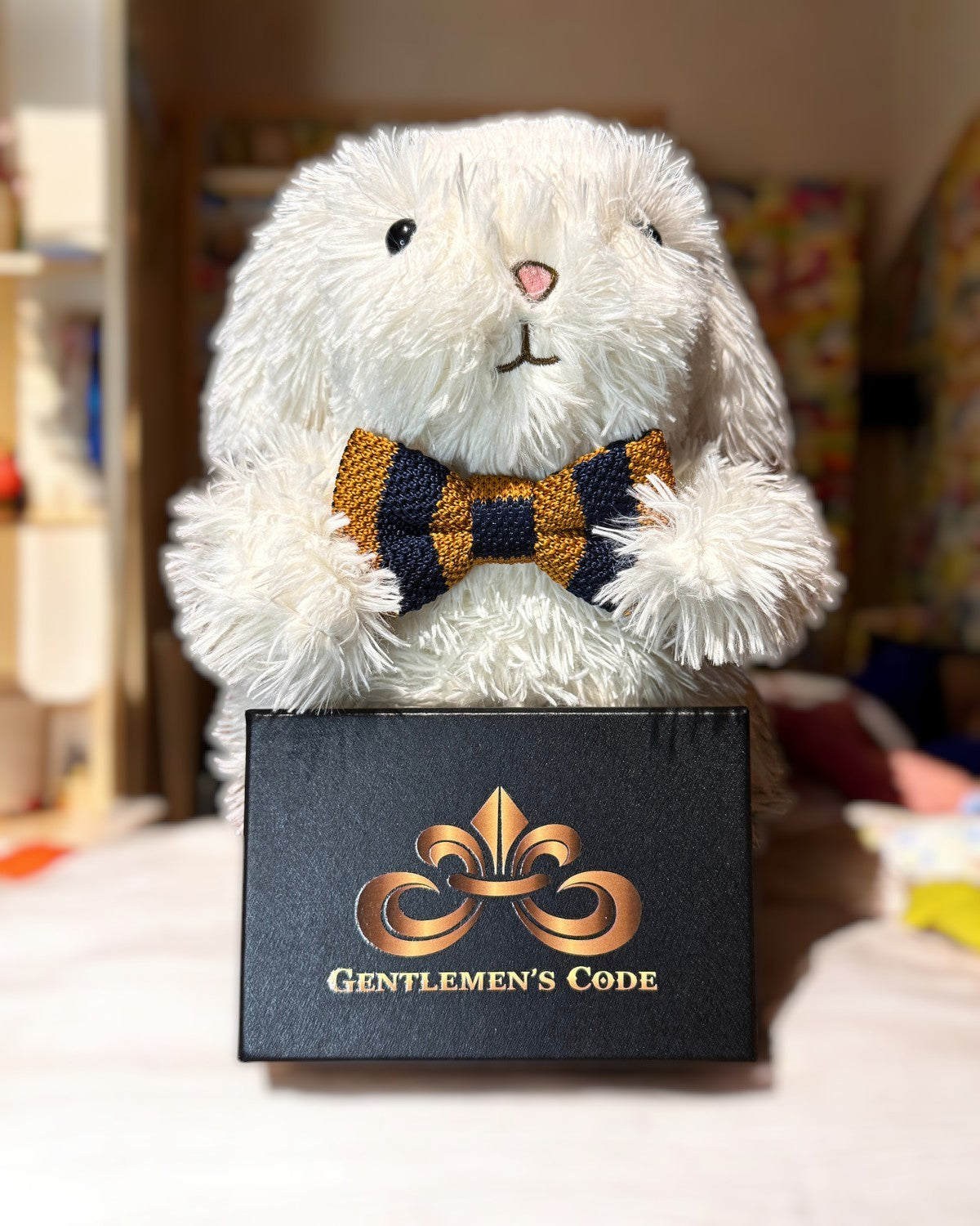 Nœud Papillon Petit Gentleman Tricot Trésor Marin