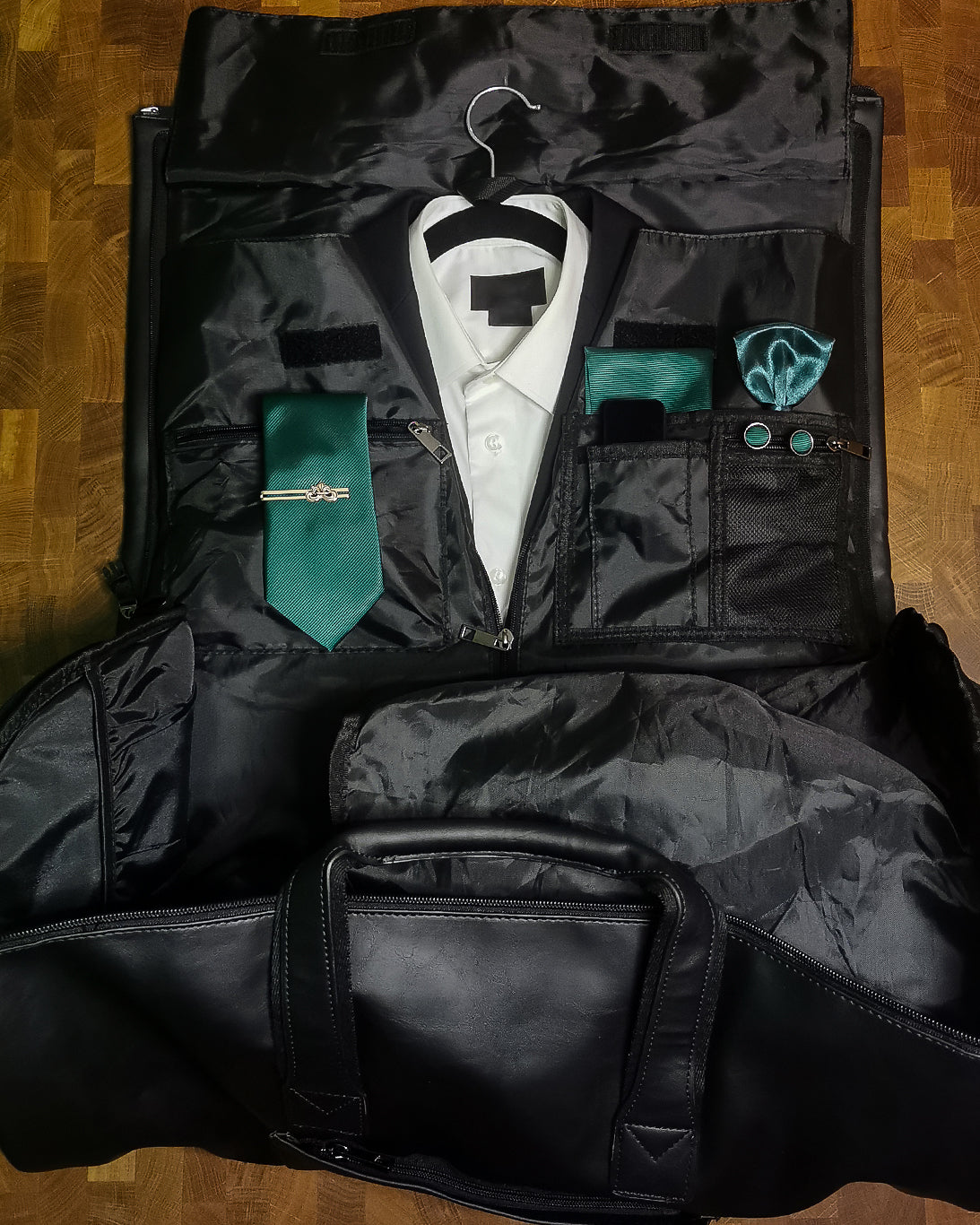 Sac à vêtement de voyage Gentlemen's Code Noir