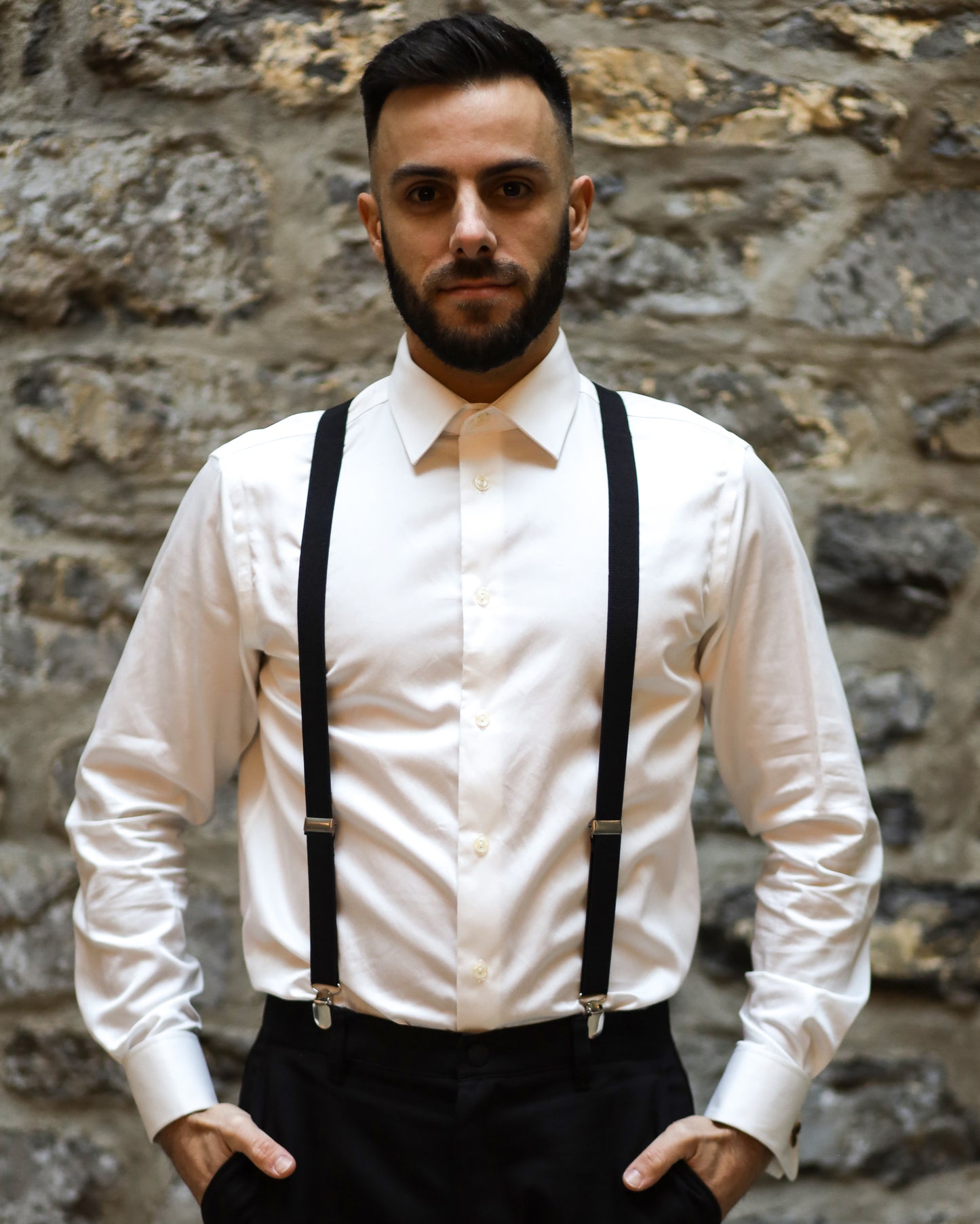 Bretelle Unie Noire