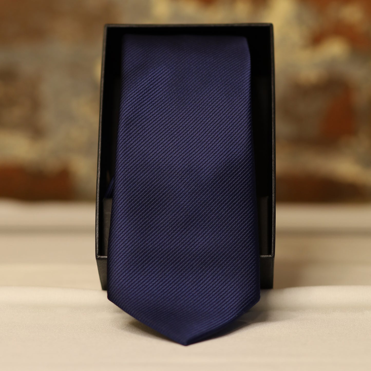 Cravate unie Bleu Marine - Gentlemen's Code