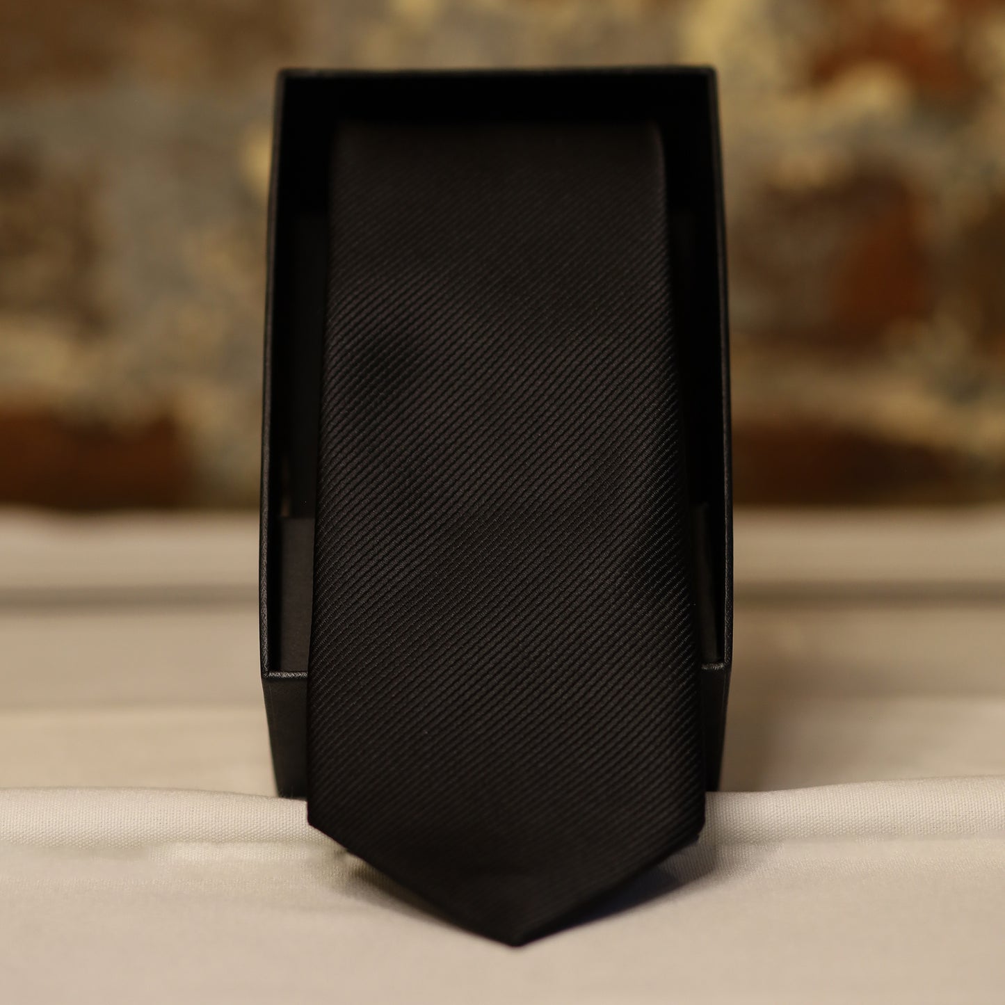 Cravate unie Noire - Gentlemen's Code