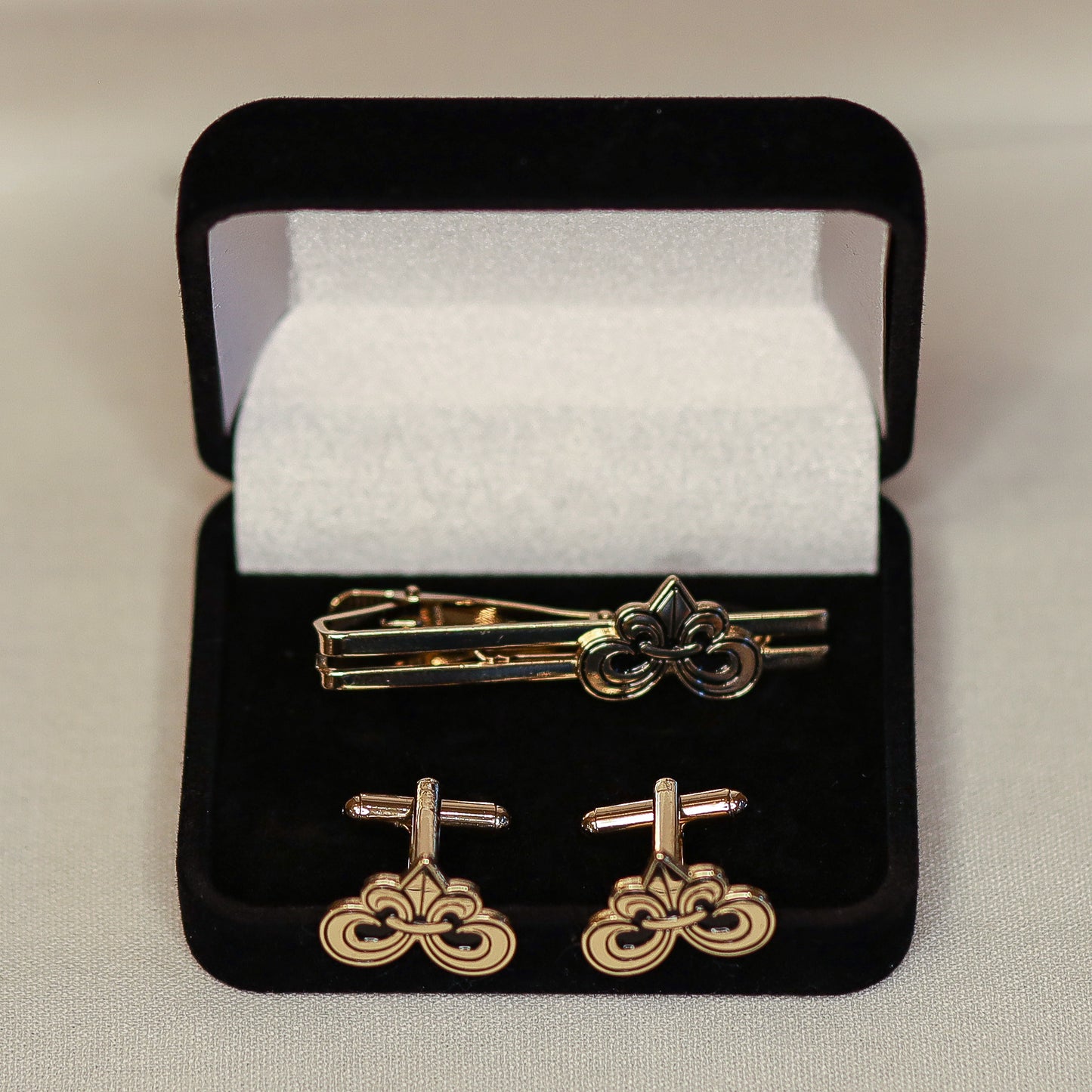 Ensemble bouton de manchette et pince à cravate Gentlemen's Code - Gentlemen's Code