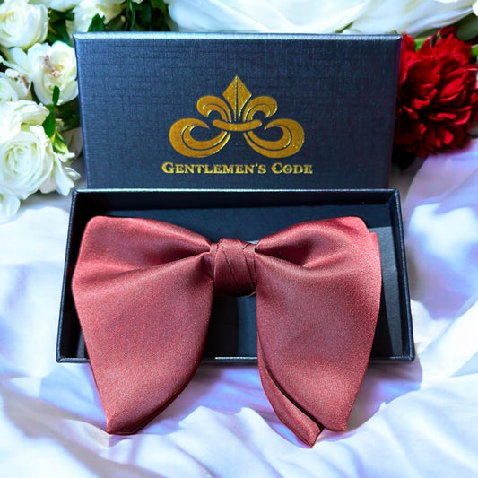 Butterfly Satiné Bourgogne - Gentlemen's Code