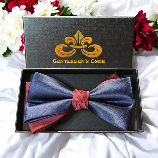 Dualité Bleu Marin & Bourgogne - Gentlemen's Code