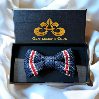 Nœud Papillon Petit Gentleman Tricot Le Tricolore
