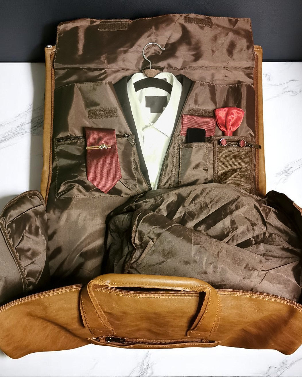 Sac de Transport Gentlemen's Code Marron