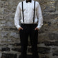 Ensemble de Bretelle et Nœud Papillon Noir